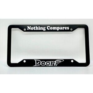 Skydiving Metal Car License Plate Tag Holder Nothing Compares Door Skydive